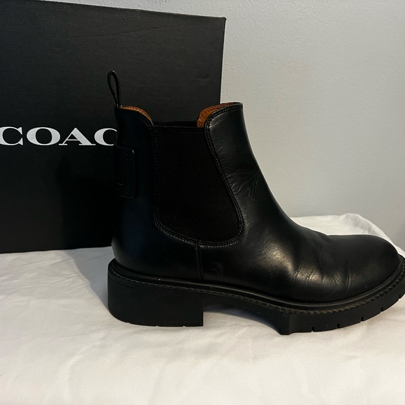 COACH Chelsey boots size 7.5 - Picture 10 of 10
